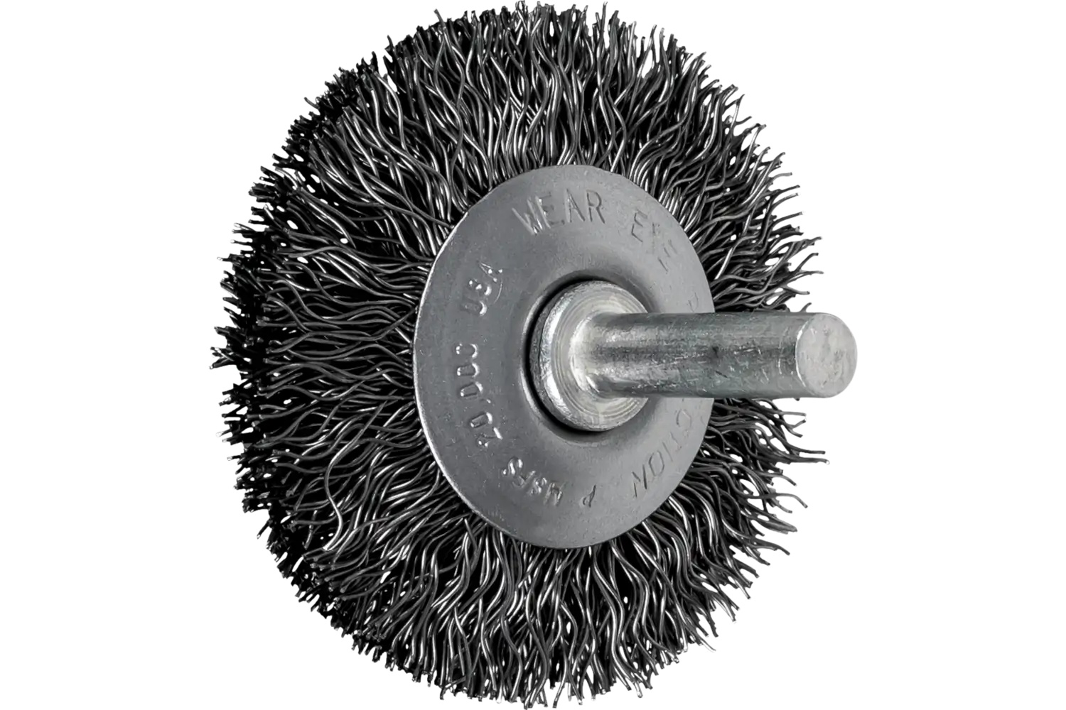 Picture of Pferd Mounted Flared Cup Brush 2" Dia. .014 Carbon Steel 1/4" Shank